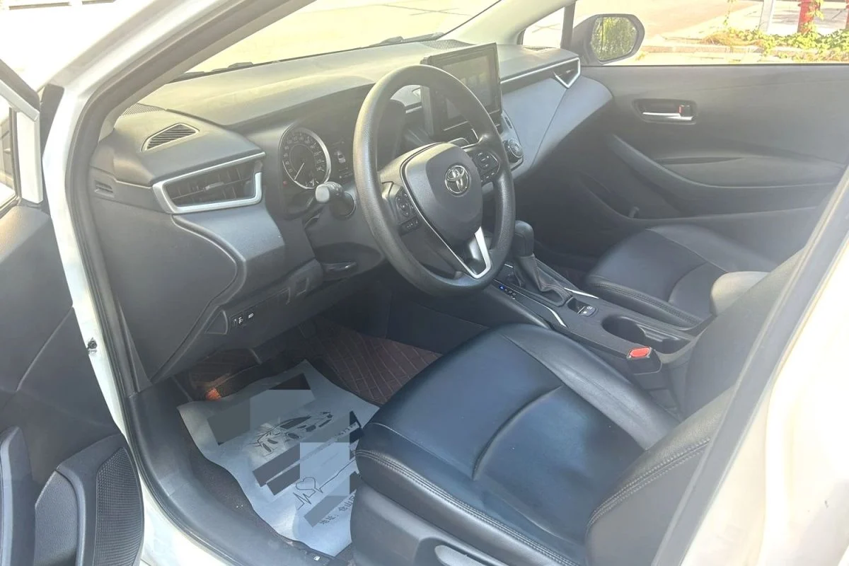2023 Toyota Corolla 1.2T CVT Pioneer Edition for Sale – White, 60,000 km, Export Ready