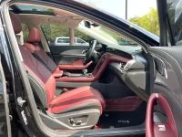 Hongqi H5 2024 front passenger side red leather seat and das