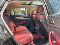 Hongqi H5 2024 rear seat detail red leather and door trim